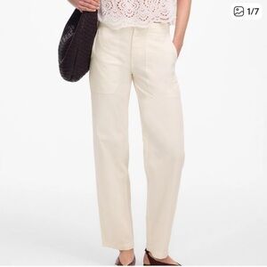 Madewell Off-White Denim Pants